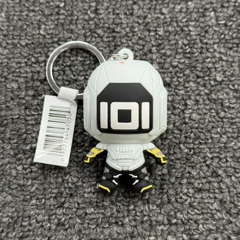 Ready Player One 101 Avatar Soldier Keychain Keyring Monogram Vinyl Rubber 3